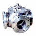Multi-port Ball Valves, Flanged End ,,KF-307L, 3 way Flanged Ball Valves, L-Port,Full Bore,ANSI Class 150